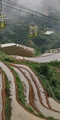 Longji Rice Terraces with the Dazhai Cable Car Private Day Tour
